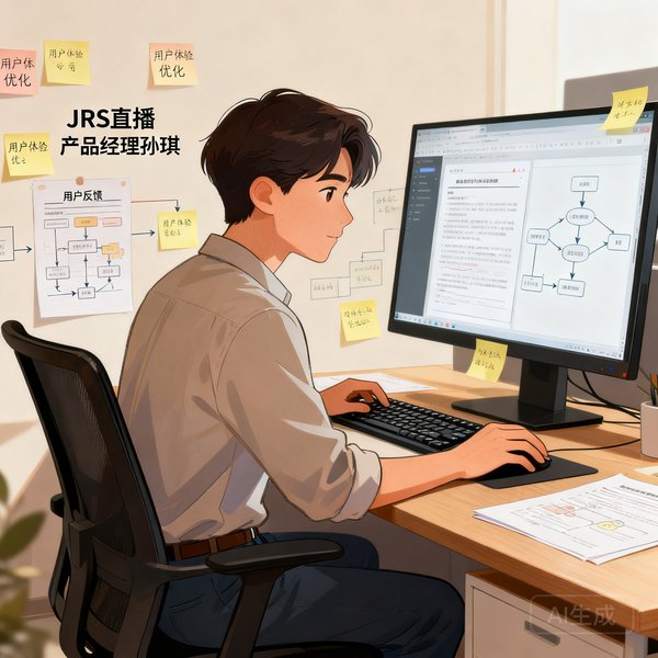 JRS直播产品经理孙琪，专注用户体验优化